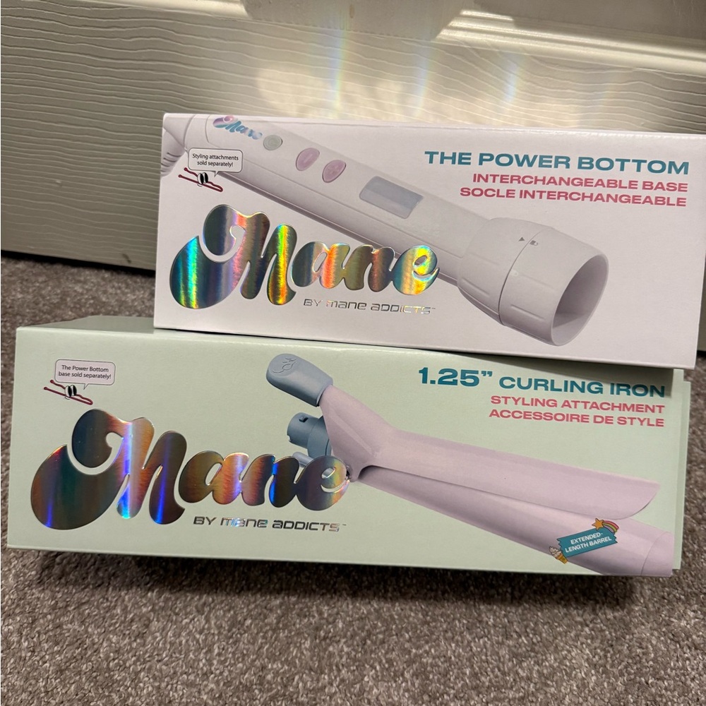 Mane curling iron
